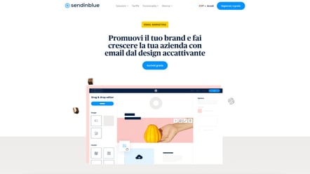 Creare email personalizzate con Sendingblue